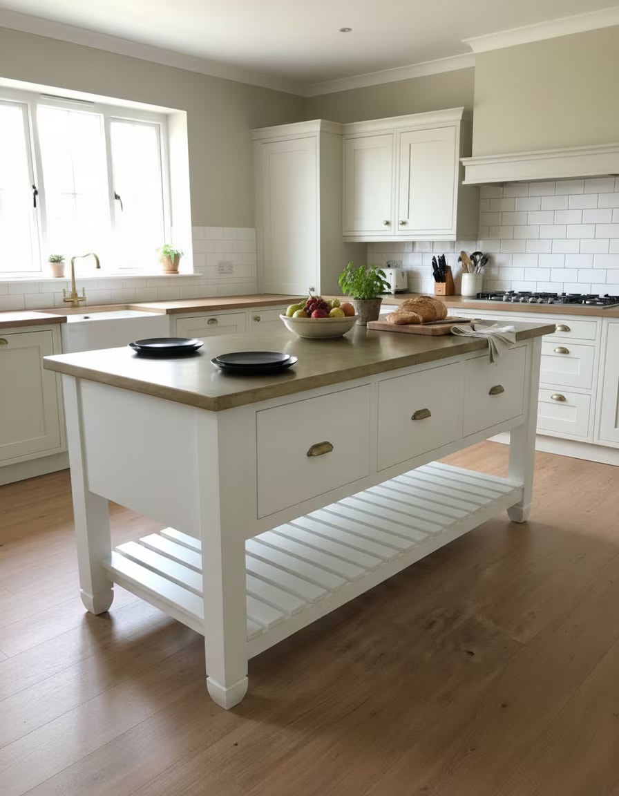 Bespoke kitchen island